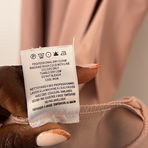 Jenny Yoo Collection Kayleigh Long Maxi Bridesmaid Dress Size 6 Whipped Apricot - Picture 9 of 16